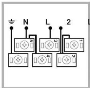INDESIT HI 50 EK.B (WH) - Monteren voedingskabel - 5