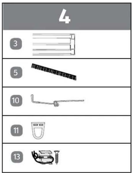 Easy Home Slim 48682 - Exemples de dimensions - 4