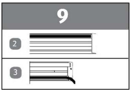Easy Home Slim 48682 - Conseil pour la répartition des ressorts de fixation: - 8