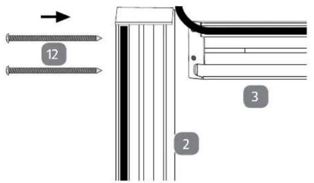 Easy Home Slim 48682 - Conseil pour la répartition des ressorts de fixation: - 10
