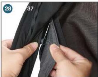 Joovy Kooper X2 - Tela del asiento - 8