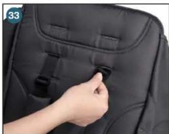 Joovy Kooper X2 - Seat Fabric - 4