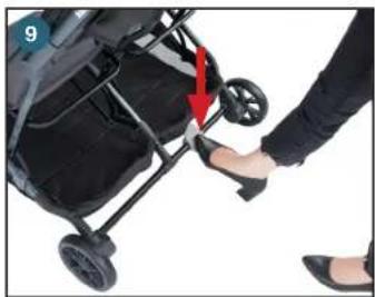 Joovy Kooper X2 - Rear Wheel Brakes - 1