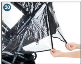 Joovy Kooper X2 - Rain Cover (Optional) - 1