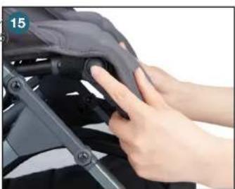 Joovy Kooper X2 - シートの調整 - 1
