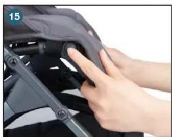 Joovy Kooper X2 - Adjusting the Footrest - 3