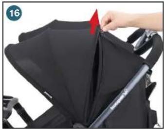 Joovy Kooper X2 - Canopy - 1
