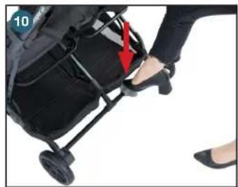 Joovy Kooper X2 - Rear Wheel Brakes - 2
