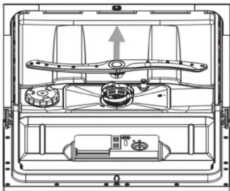 BRANDY BEST SILVER6D - Reinigen der Sprüharme - 1