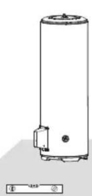 THERMOR Duralis 200L - Verticale boiler op sukkel - 1