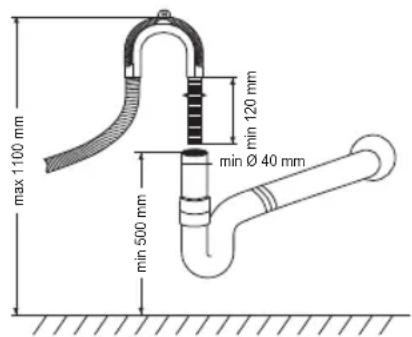 DAEWOO DDWG1214L - \*Raccordement de l'eau froide - 1
