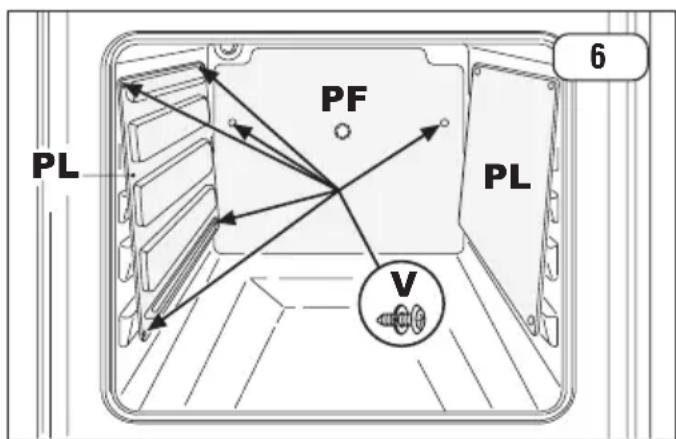 BLUESKY BFM 606 N - PANNEAUX AUTO-NETTOYANT (CATALYSE) (Fig. 6) - 1
