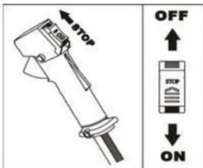 Francepower KDG 45 - Arreter le moteur - 1