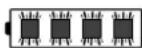 STIHL RMA 443 C - Quatre diodes clignotent en rouge - 1