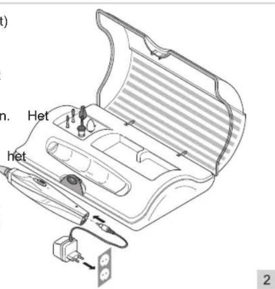 BESTRON DSA130 - WERKING - Eerste gebruik/oplasten - 1
