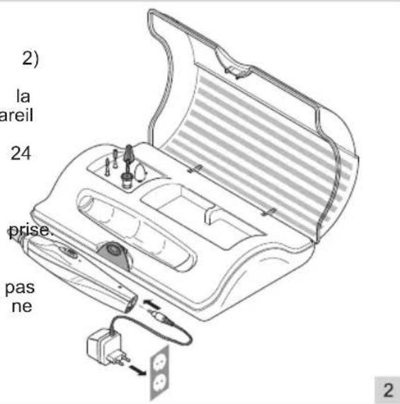 BESTRON DSA130 - FONCTIONNEMENT - Première utilisation / Chargement - 1