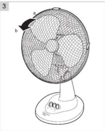 BESTRON DDF27W - FUNCIONAMIENTO - Ensamblaje del ventilador - 2