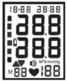 Cresta BPM620 - UNIT CONVERSION mmHg/kPa DISPLAY - 1