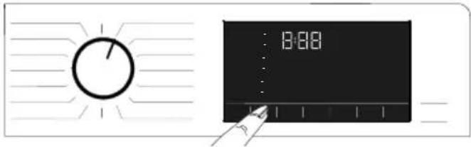 BEKO WTV 81483 CSB - Selectie centrifugeersnelheid - 1