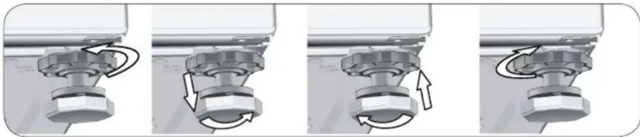 BEKO WTV 81483 CSB - Poten afstellen - 2