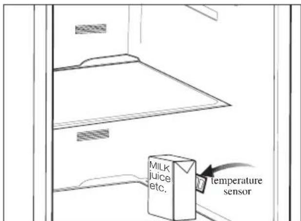 BEKO DN162020B - Empfehlungen zum Kühlbereich (für frische Lebensmittel) - 2