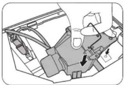 BENQ MW529 - Remplacement de la lampe (POUR PERSONNEL D'ENTRETIEN UNIQUEMENT) - 7