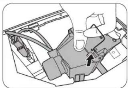 BENQ MW529 - Remplacement de la lampe (POUR PERSONNEL D'ENTRETIEN UNIQUEMENT) - 6