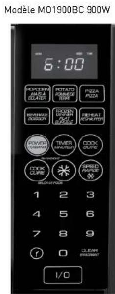 BLACK & DECKER MO1211SBC - Renseignements utiles sur le four à micro-ondes - 2
