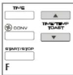BLACK & DECKER CTO6301 - Selecting Cooking Temperature and Time - 2