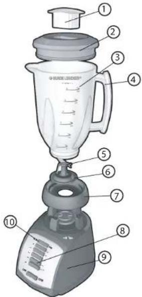 BLACK & DECKER BLC10650MB - Product may vary slightly from what is illustrated. - 1
