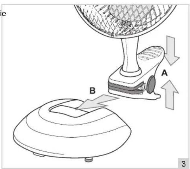 BESTRON ACF15 - FUNCTIONAMIENTO - Uso de la clip y base - 1