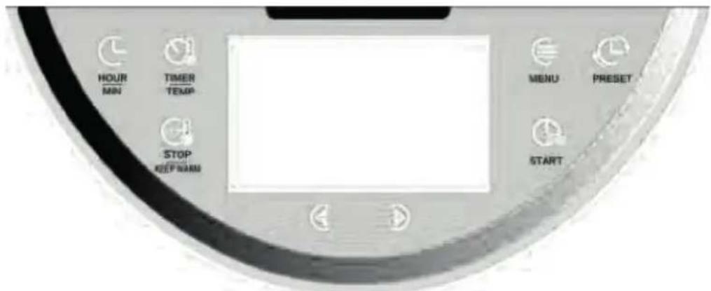 Klarstein 10028680 - Panneau de commande et touches de fonction - 1