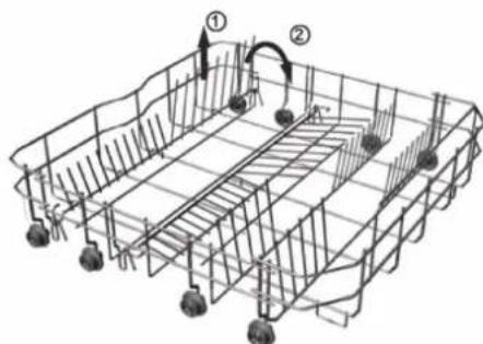 Klarstein 10027045 - Upper and Lower basket Folding racks - 2