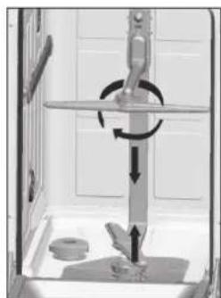 Klarstein 10027045 - Nettoyage des bras de lavage - 1