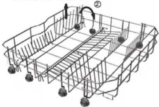 Klarstein 10027045 - Halteschlitze einklappen - 1