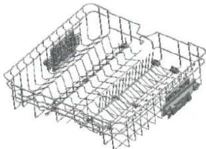 Klarstein 10027045 - Upper and Lower basket Folding racks - 1