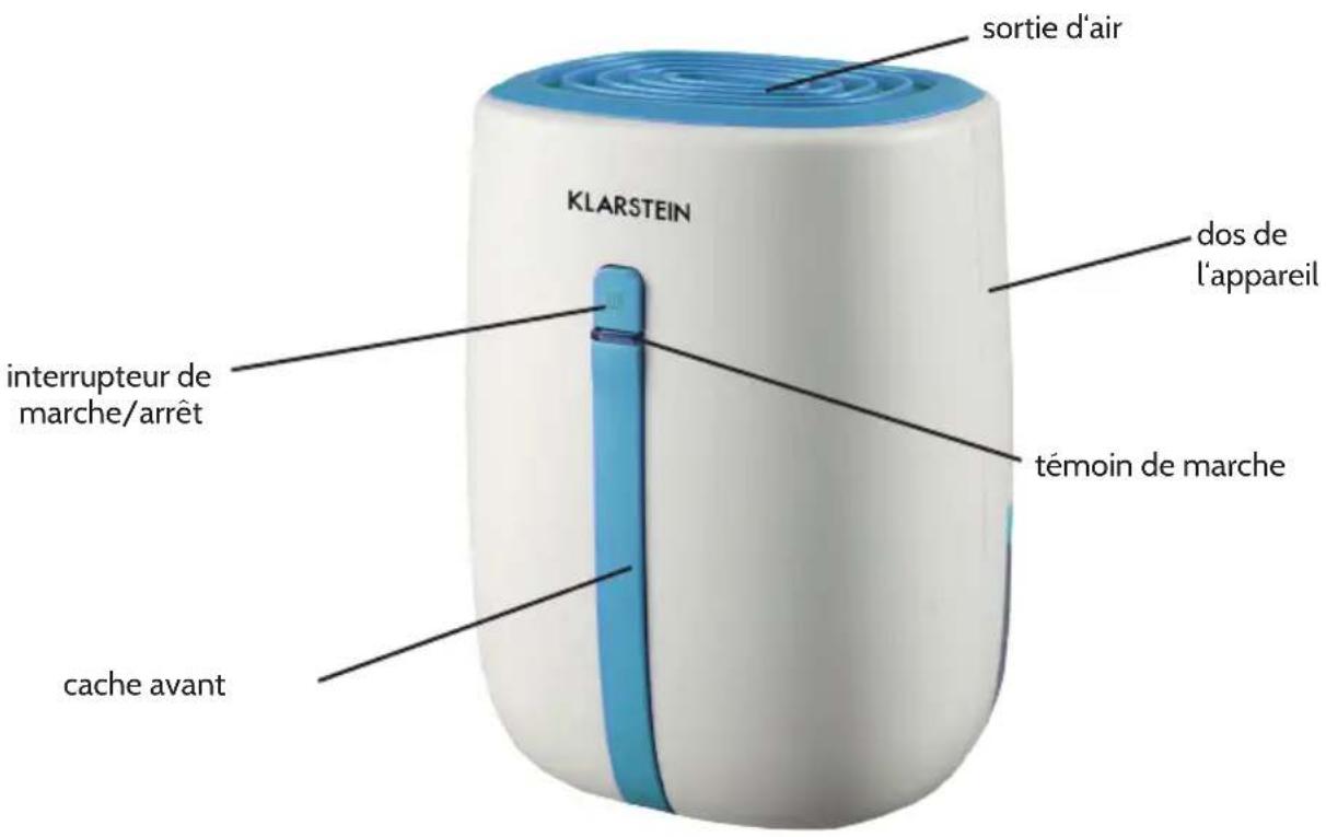 Klarstein 10030043 - Aperçu de l'appareil - 1