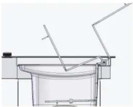 Atag FR3171MUU - Hinge with drainage setting - 1
