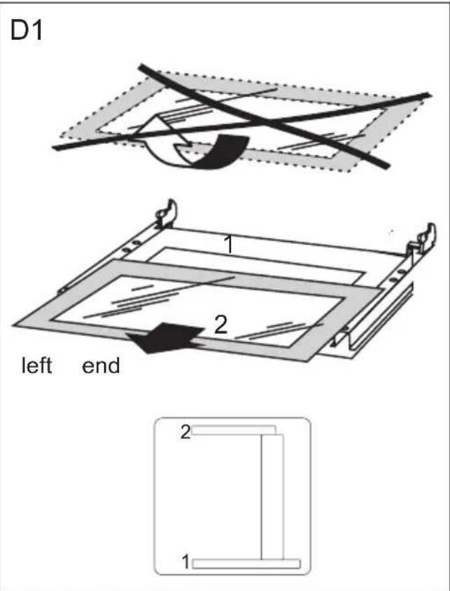 AMICA SHGG 11647 W - Removing the inner panel - 4