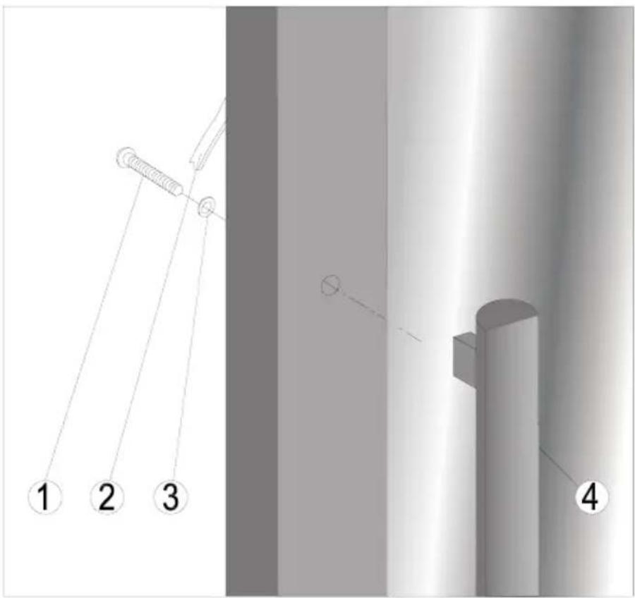 AMICA WK 341 100 S - EN- Adjusting the plinth (according to the model) - 10