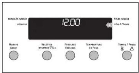 ARTHUR MARTIN ELECTROLUX FE 6451 X - Régler et modifier l'heure du jour - 3