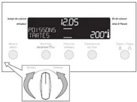 ARTHUR MARTIN ELECTROLUX FE 6451 X - Activier la fonction four - 1
