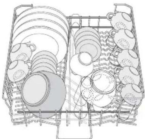 ARTHUR MARTIN ELECTROLUX ASF 64030 - Panier inférieur - 5