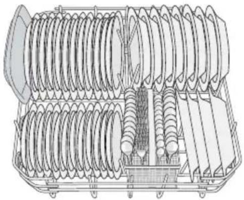ARTHUR MARTIN ELECTROLUX ASF 64030 - Panier inférieur - 1