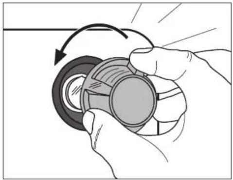 ARTHUR MARTIN ELECTROLUX FE 1405 NG - Remplacer la lampe du four/nettoyer la vitre de protection - 1