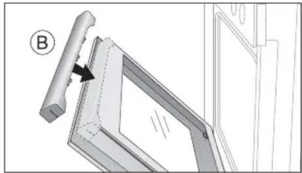 ARTHUR MARTIN ELECTROLUX AOC 45030 W - Montage des vitres de la porte - 2