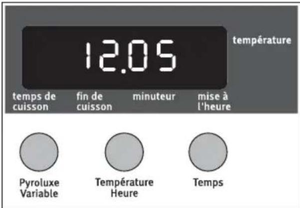 ARTHUR MARTIN ELECTROLUX AOC 45030 W - Régler et modifier l'heure du jour - 4