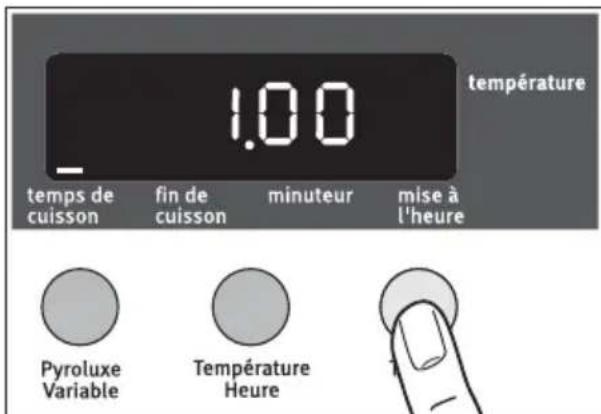 ARTHUR MARTIN ELECTROLUX AOC 45030 W - Temps de cuisson-et Fin de cuisson epmbinées - 1