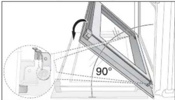 ARTHUR MARTIN ELECTROLUX AOC 45030 W - Montage des vitres de la porte - 5