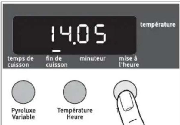 ARTHUR MARTIN ELECTROLUX AOC 45030 W - Temps de cuisson-et Fin de cuisson epmbinées - 2